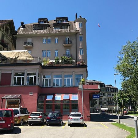 Modern Family Apartment In Interlaken Center Bagian luar foto