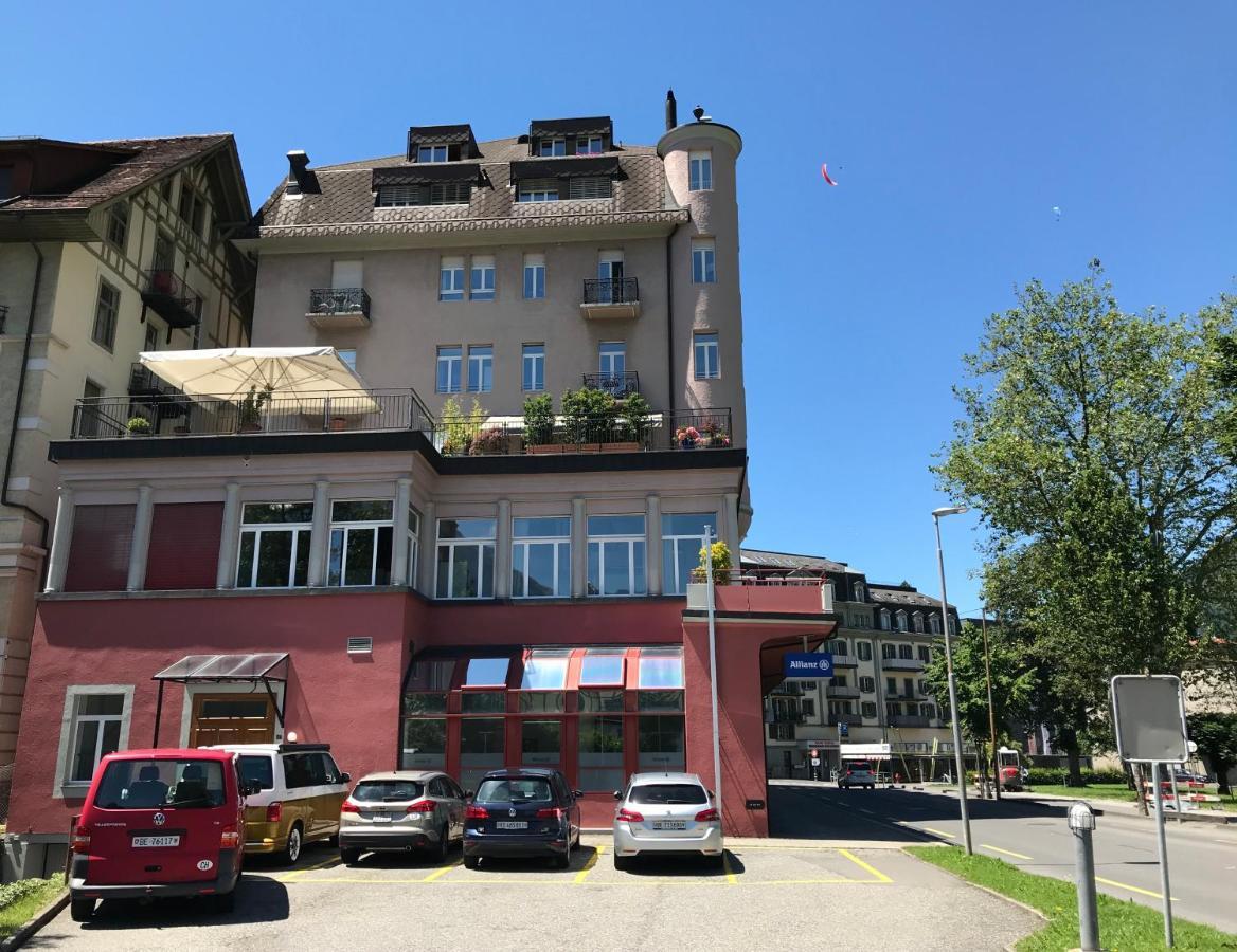 Modern Family Apartment In Interlaken Center Bagian luar foto